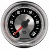 2-1/16" OIL PRESSURE, 0-100 PSI, AMERICAN MUSCLE